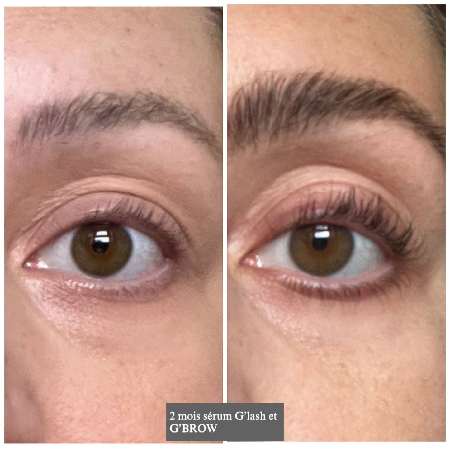 Eyelash serum + eyebrow serum pack.